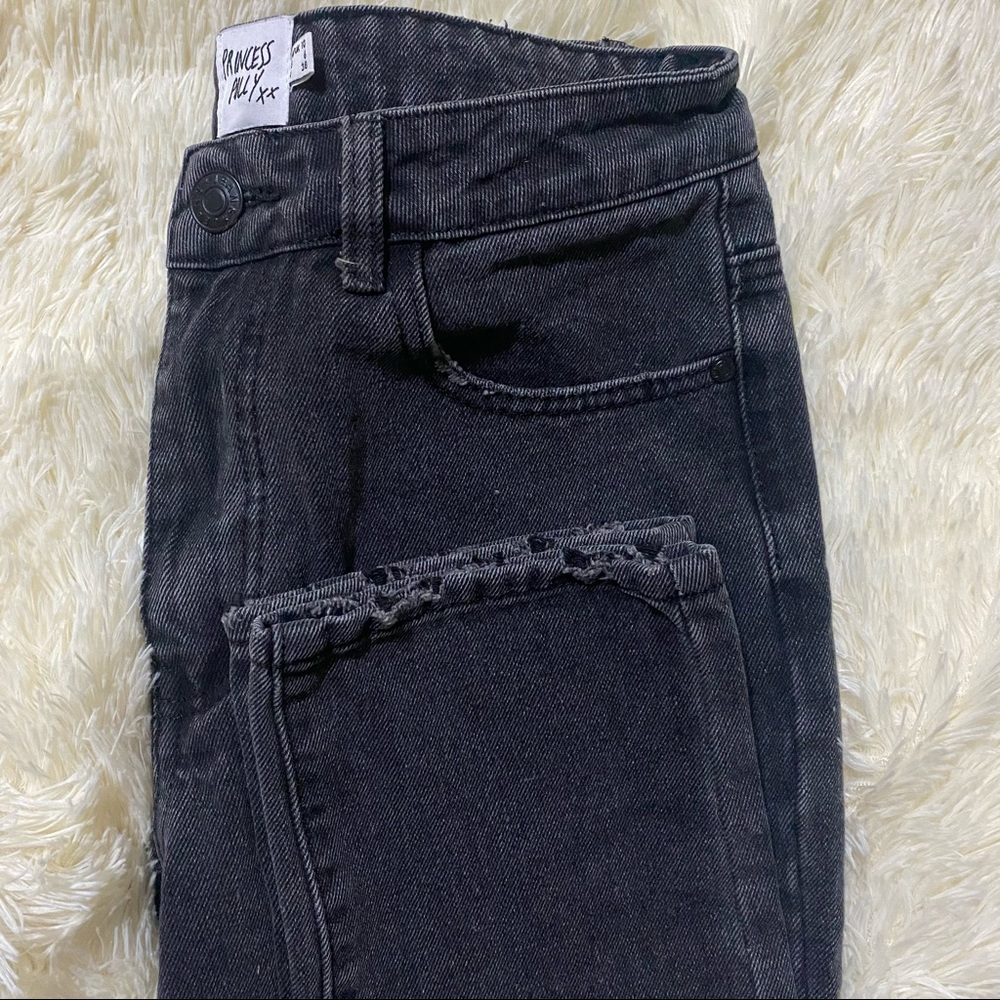 Princess polly black high rise jeans
